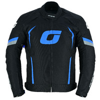 Corsarac Men's Sport WP Textile Motorbike Jacket Blue