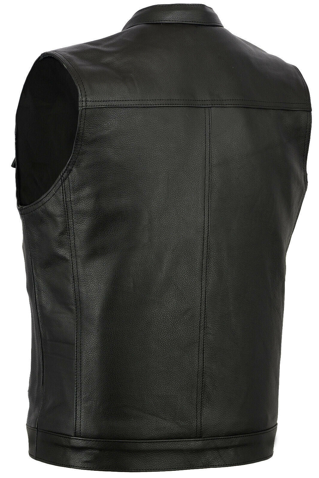 BGA Sons of Anarchy Motorcycle Leather Vest Black