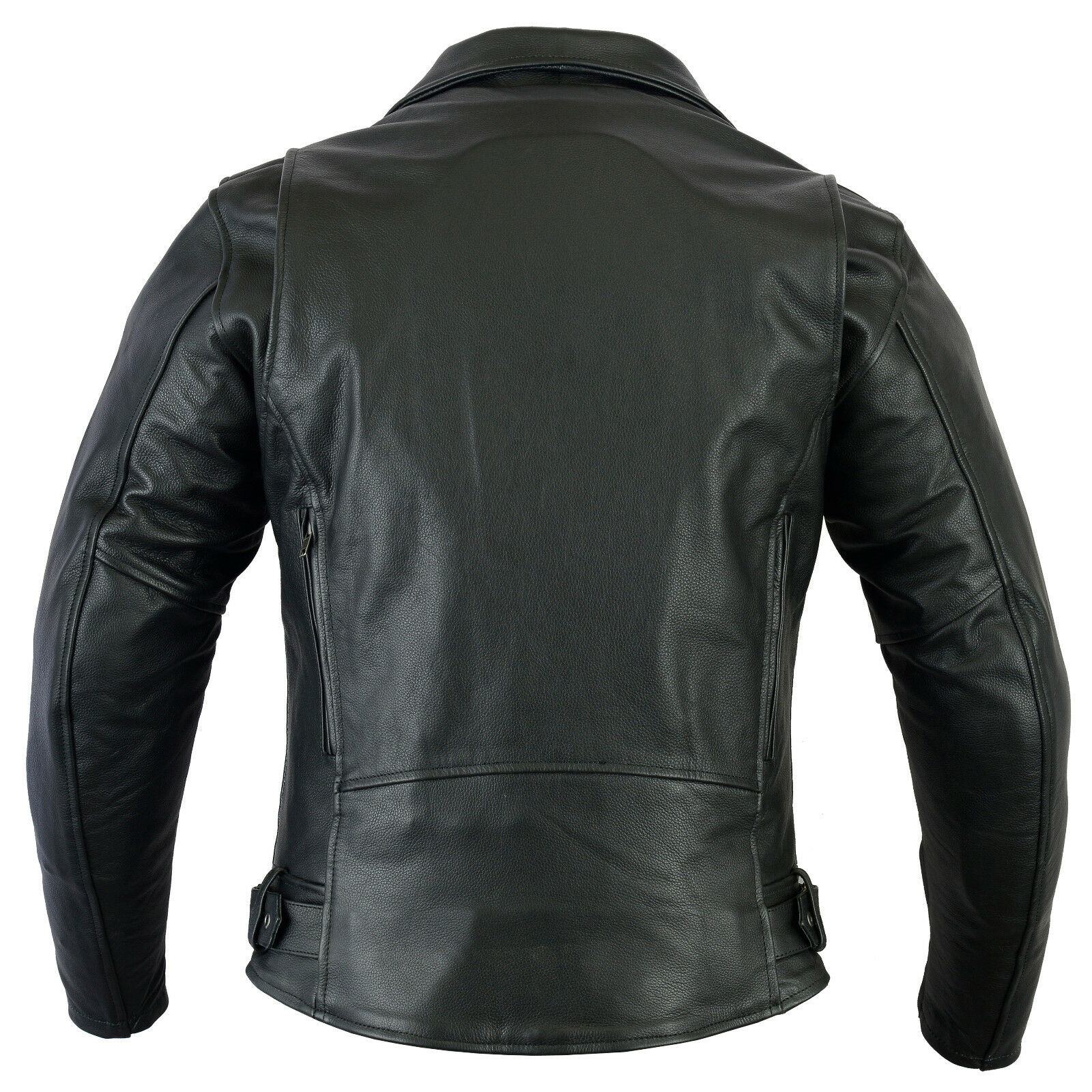 BGA Brando No Buckle Motorcycle Leather Jacket