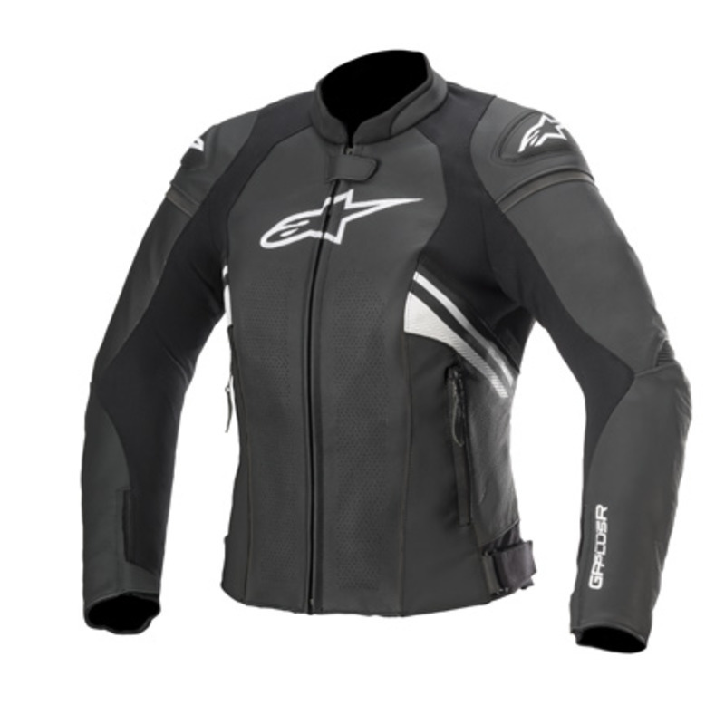 Alpinestars GP Plus R V3 Airflow Ladies Motorcycle Leather Jacket Black ...