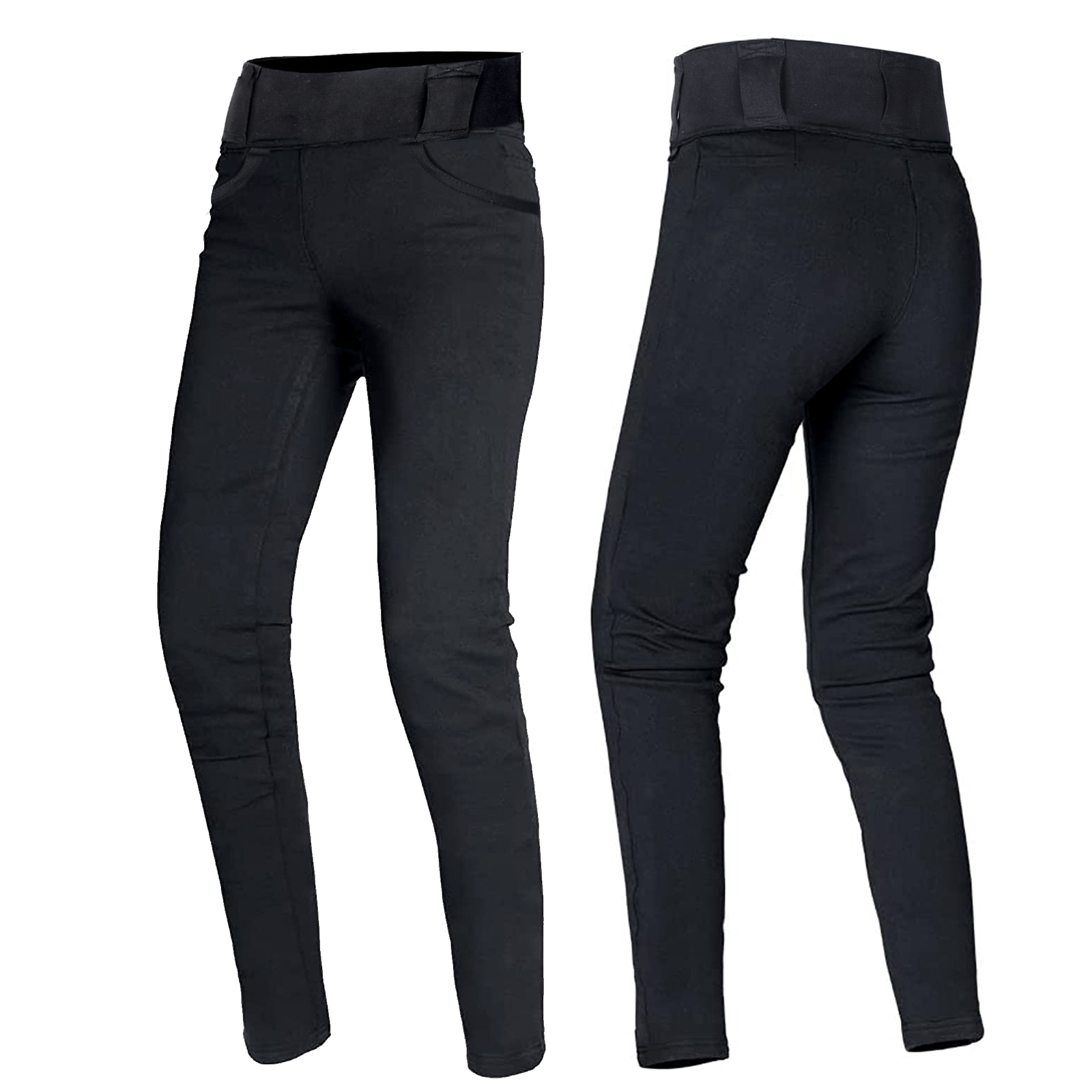 Oxford Super Jeggings Motorcycle Jeans Leggings Womens Black Pants –  Motomike Canada