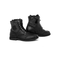 BGA Assault WP Urban Motorcycle Leather Boots Black