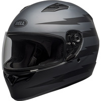Bell Qualifier Z-Ray Street Motorcycle Helmet Grey/Matt Black