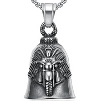 Biker Wings Motorcycle Guardian Bell New