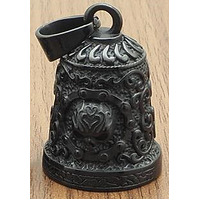 Black Chain and Skull Motorcycle Guardian Bell New