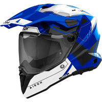 Airoh Commander 2 Reveal Blue Adventure Motorcycle Helmet