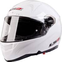 LS2 FF396 Thunderbolt Gloss White Helmet XS / Youth XL Crazy Clearance Sale