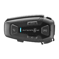 Interphone UCOM 8R Single Mesh Bluetooth Motorcycle Headset GPS up to 24 Riders