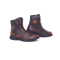 BGA Martin All Leather WP Urban Motorcycle Boots Brown