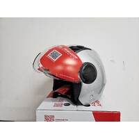 LS2 OF562 Open Face Airflow Silver Helmet XS / Youth XL Crazy Clearance Sale