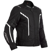 RST Axis Man WP Textile Jacket Black/White