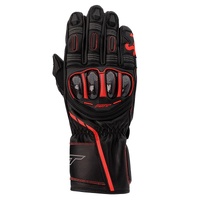 RST S-1 CE Sport Leather Motorbike Glove Black Red