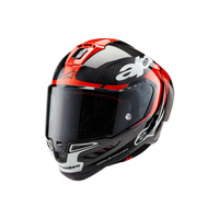 Alpinestars Supertech SR10 Carbon Bright Red White 