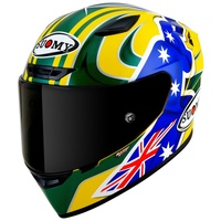 Suomy Track-1 E06 Full Face Helmet Bayliss Replica Yellow