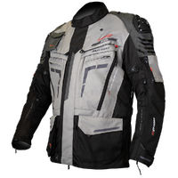 Motodry Trekker Pro Adventure Touring Motorcycle Jacket Grey