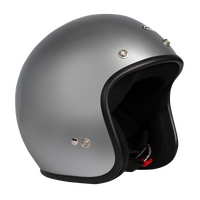 RXT Challenger Open Face Motorcycle Helmet Silver