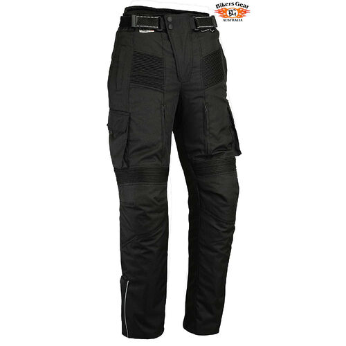 Trik Moto M107 Textile Waterproof Trousers  Black